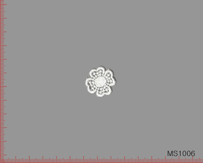 1개) 면케미컬 자수모티브 MS1006