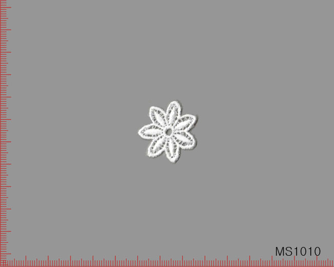 1개) 면케미컬 자수모티브 MS1010