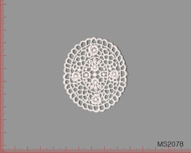 1개) 면케미컬 자수모티브 MS2078