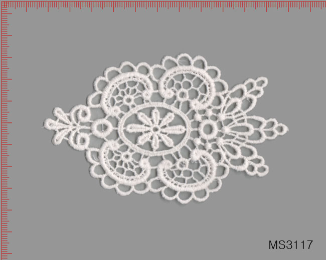 1개) 면케미컬 자수모티브 MS3117