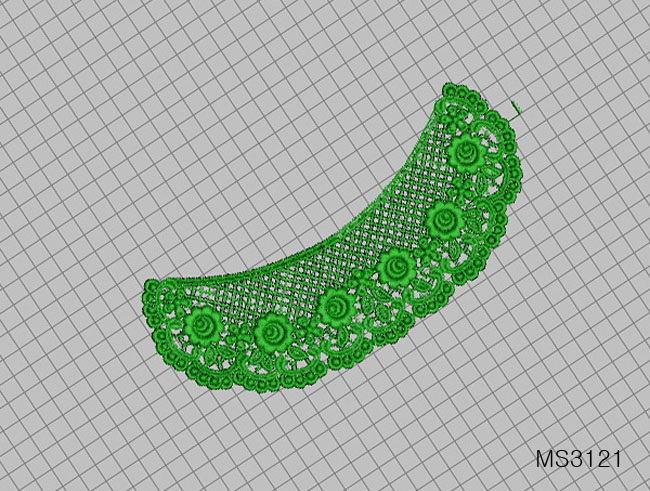 1개) 면케미컬 자수모티브 MS3121