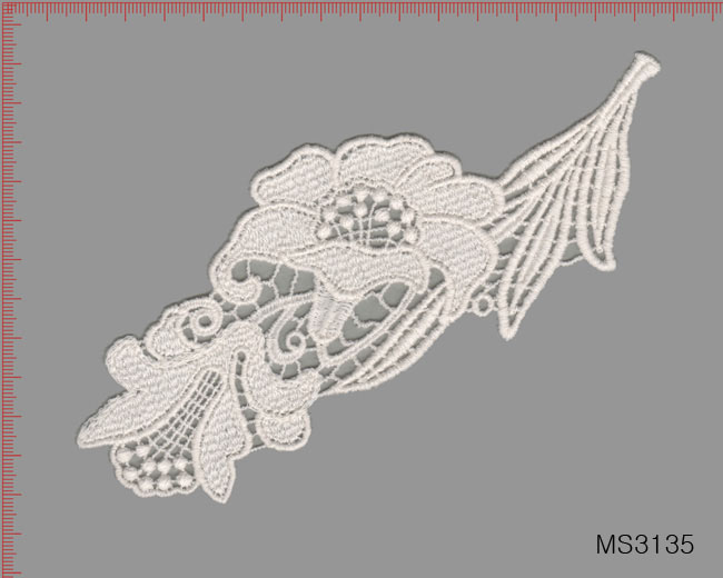 1개) 면케미컬 자수모티브 MS3135