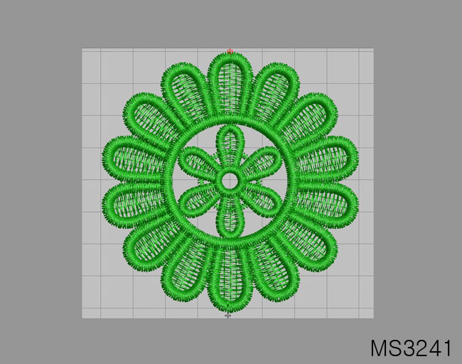 1개) 면케미컬 자수모티브 MS3241