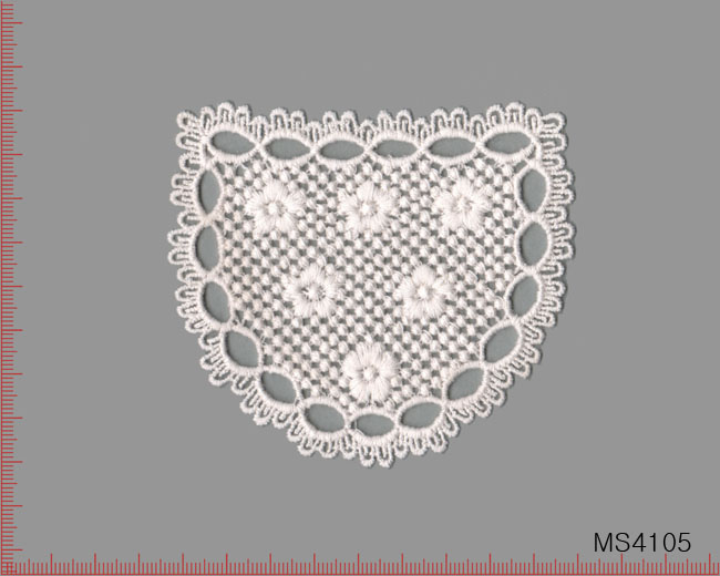 1개) 면케미컬 자수모티브 MS4105