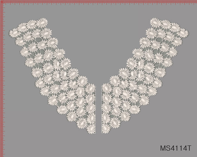 1개) 면케미컬 자수모티브 MS4114T