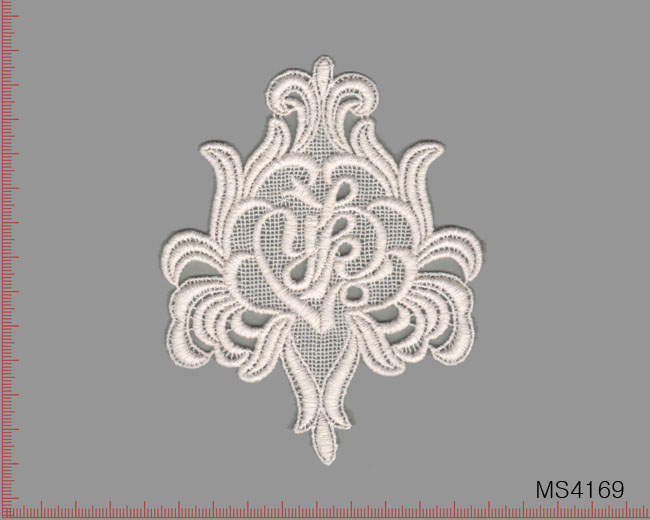 1개) 면케미컬 자수모티브 MS4169