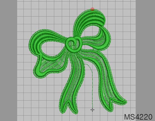 1개) 면케미컬 자수모티브 MS4220