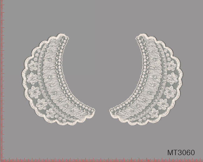 1개) 면망사 자수모티브 MT3060