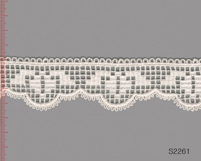 1롤) 면케미컬 레이스 S2261