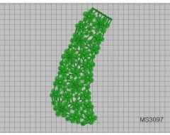 1개) 면케미컬 자수모티브 MS3097