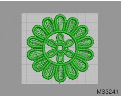 1개) 면케미컬 자수모티브 MS3241