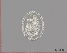 1개) 면망사 자수모티브 MT3046