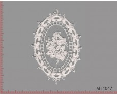 1개) 면망사 자수모티브 MT4047