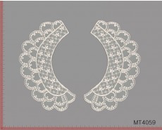 1개) 면망사 자수모티브 MT4059